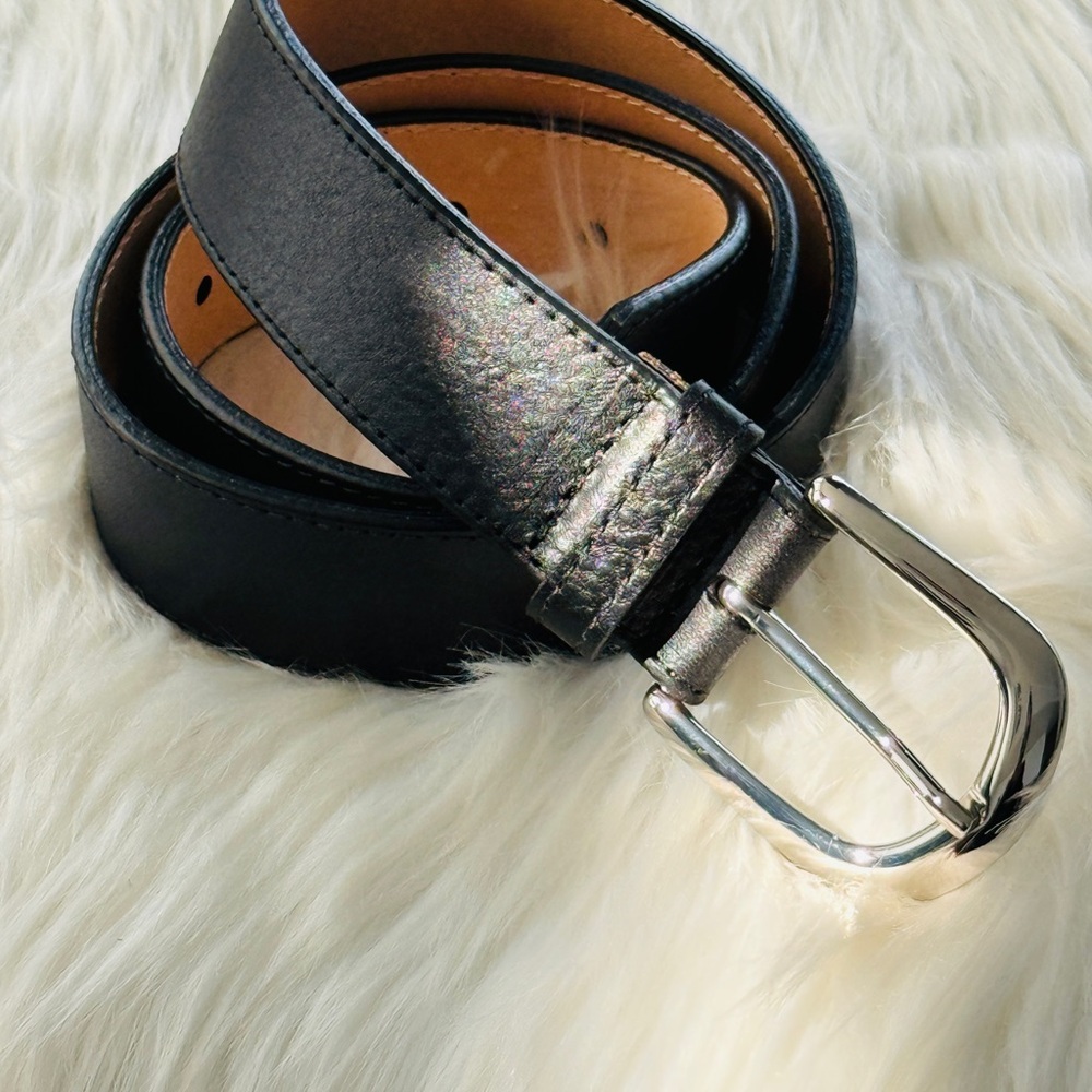 🇨🇦 Brave Leather Collection- HAISLEY smooth Black - Silver - Picture 13 of 16
